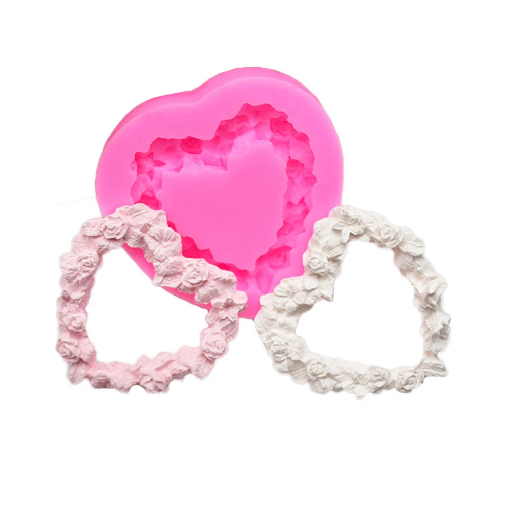 Силиконовая форма для мастики торта в форме сердца | Дом и сад