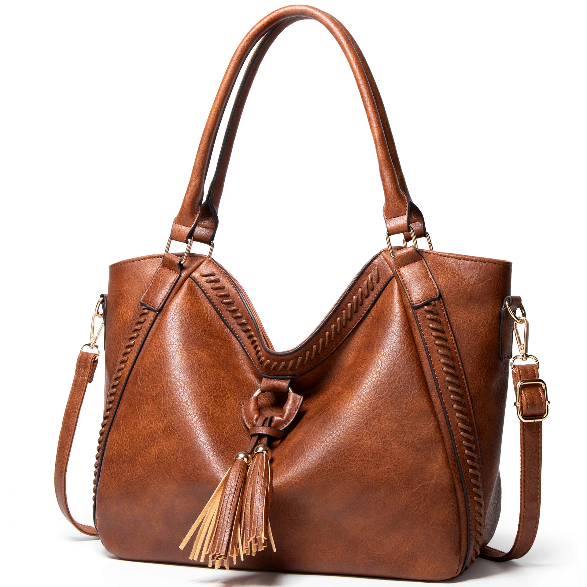 

Luxury Handbag Women Bags Genuine Leather Lady Crossbody Bags Ladies Tote Large Capacity Female Shoulder Bag Sac A Main C1451