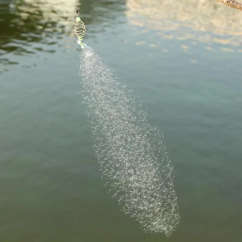 Shoal маленькая сетчатая рыболовная сеть с фотокольцом подшипник соединитель