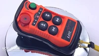 q400 lcc 4 keys single speed hoist wireless remote control 12v 24v 36v 220v 380v