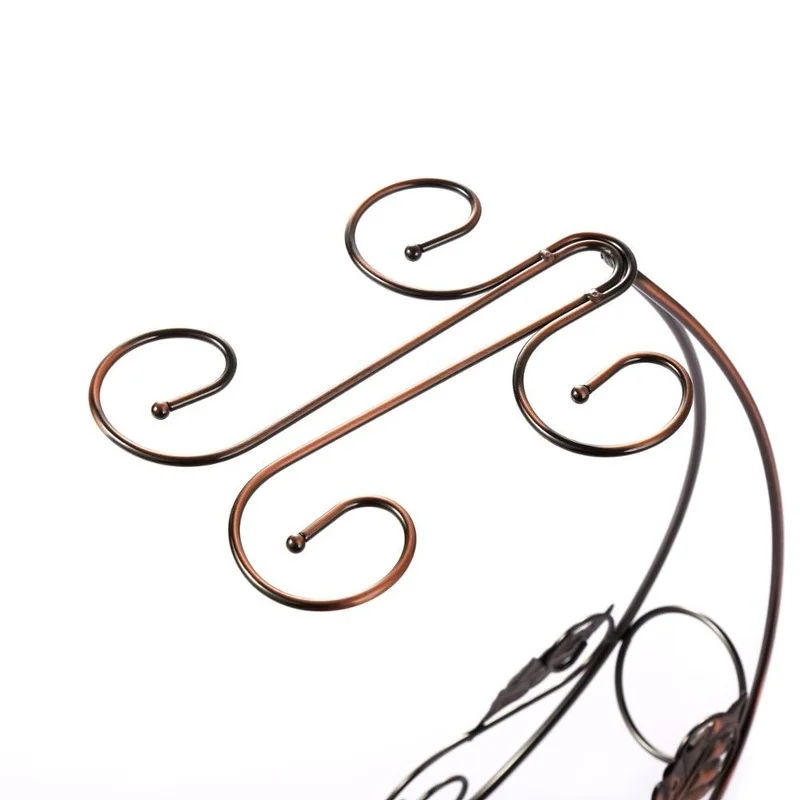 

1PC High Quality Copper Wine Rack Hanging Wine Glass Holder Bar Stand Bracket Display Stand Bracket Decoration Christmas Gift