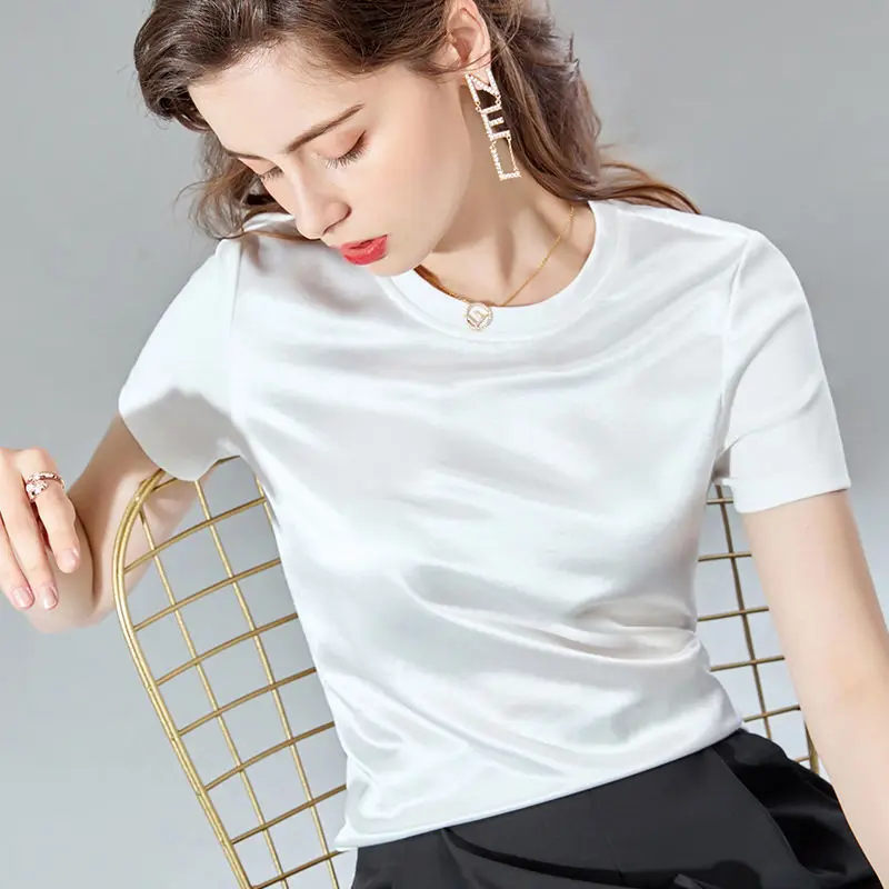 

Classic quality casual breathable soft summer women's Short Sleeve T-Shirt