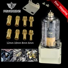 Бесплатная доставка Универсальный Масляный бак двигателямасло может фильтровать примеси авто аксессуары PQY-OST01