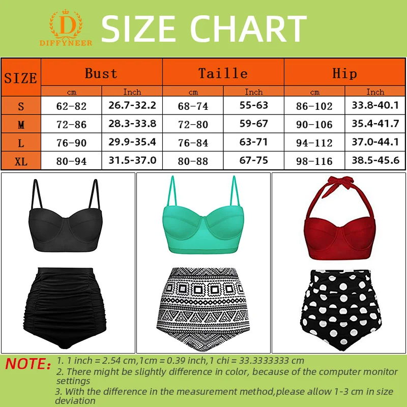 

2021 New Push Up Bikinis Sexy Women Bandeau Bikini Set Mujer Swimsuit High Waist Swimwear Bathing Swim Suit Beach Dress Biquini