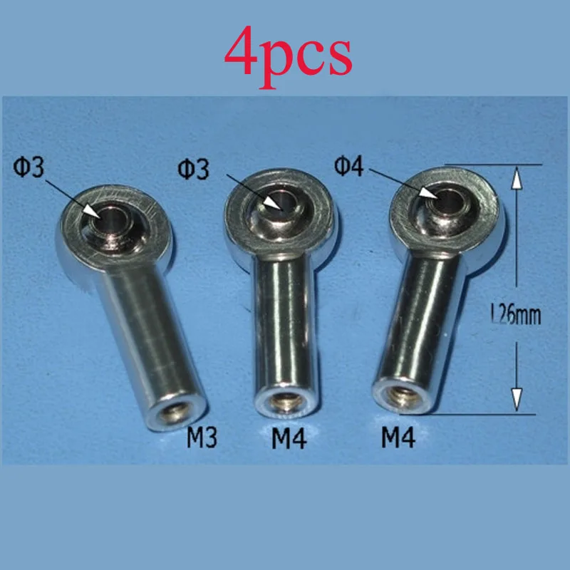4 шт серебристая металлическ
