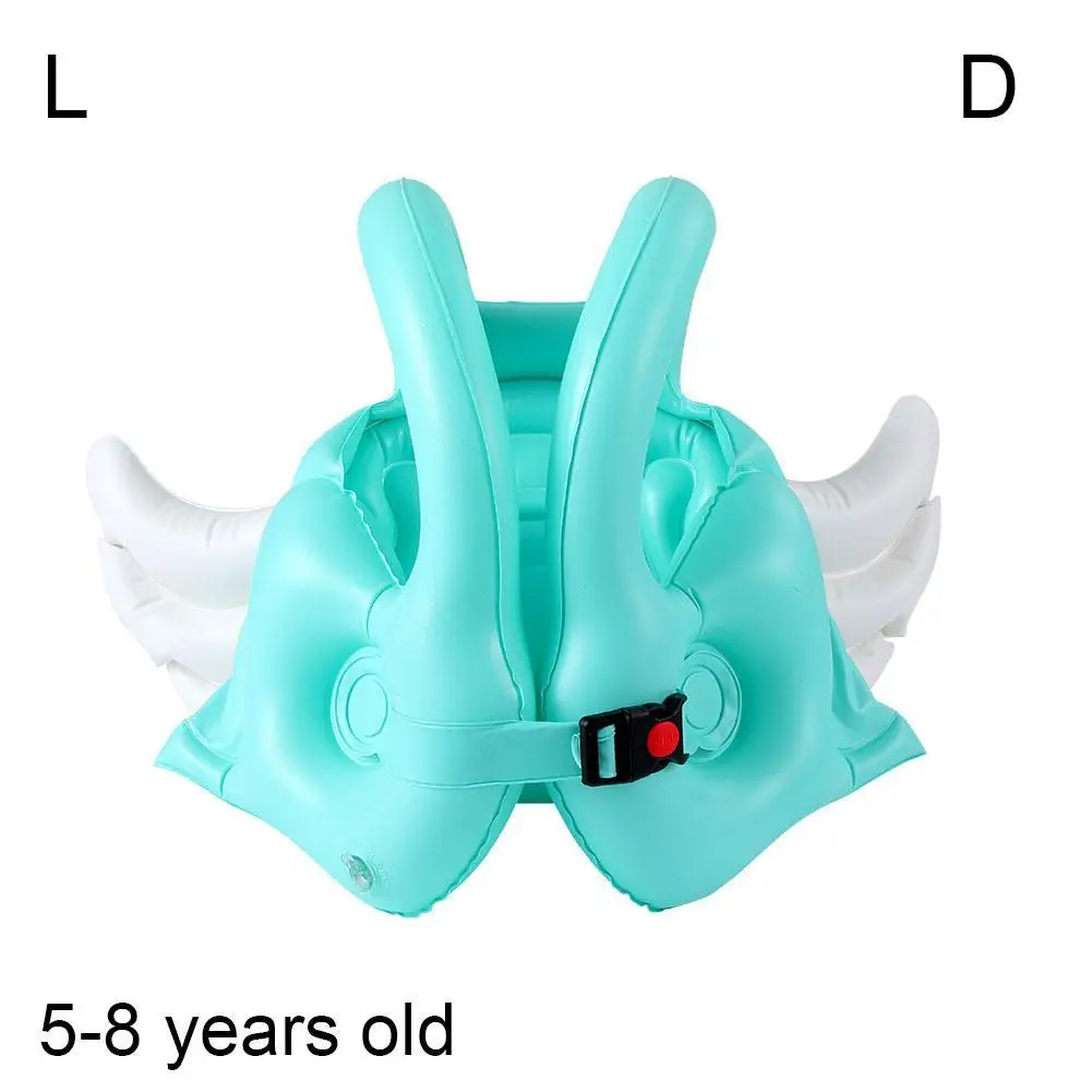 Детский Надувной безопасный купальник с крыльями ангела плавучий жилет