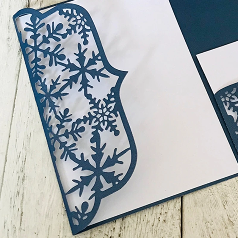 

Snowflake Cover Metal Cutting Dies Stencil Scrapbooking DIY Album Stamp Emboss