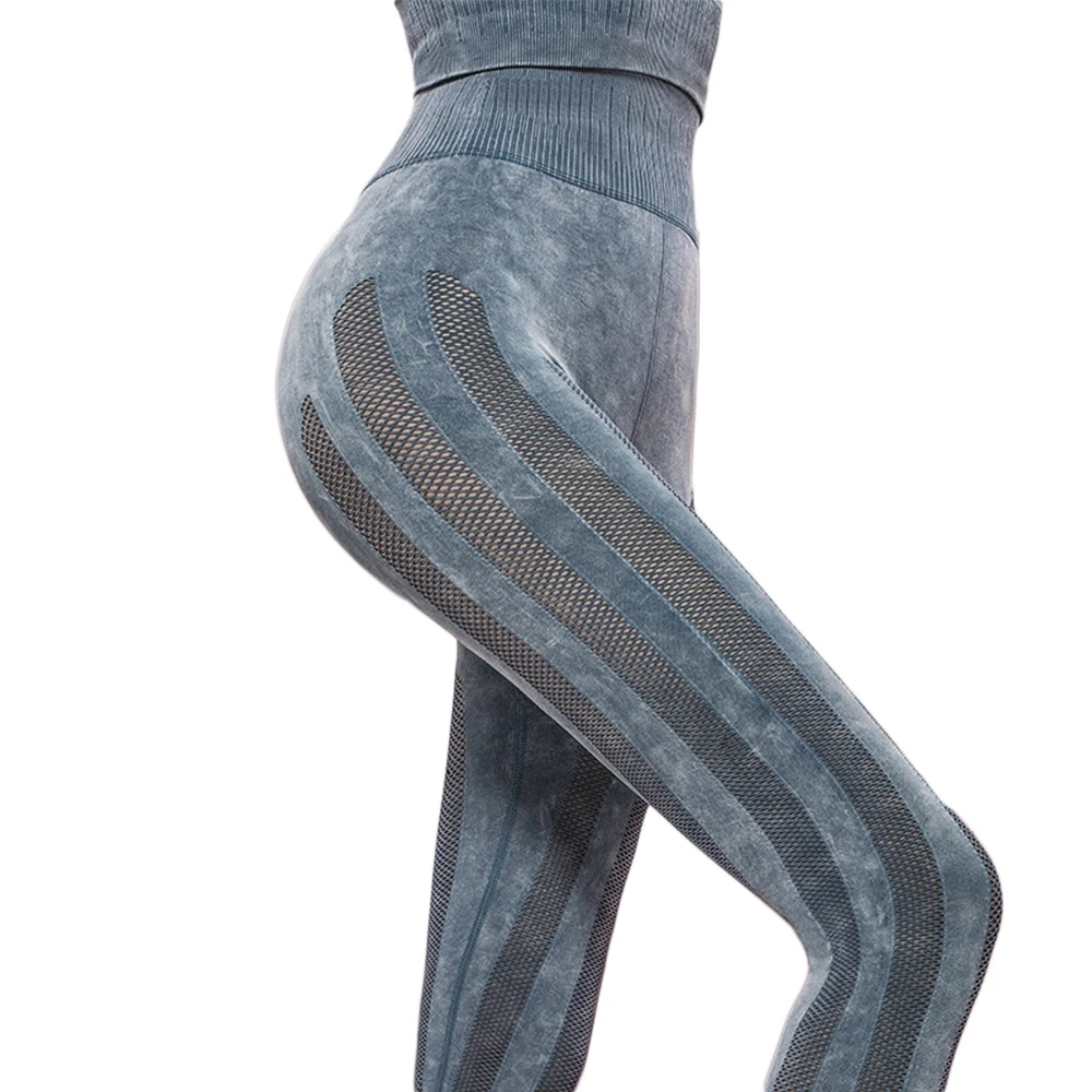 

Seamless Legging Mesh Women High Elasticity Tight Yoga Pants Breathable Fitness Leggings Woman Sports Leggings