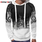 Толстовка с капюшоном для мужчин и женщин, Свитшот оверсайз с принтом, худи на молнии для мальчиков