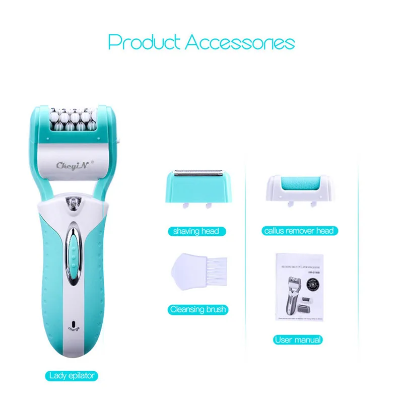 

220-240V 3 In 1 Lady Shaver Epilator Electric Shaving Hair Removal Women Trimmer Bikini Body depilator Women Trimmer Shave