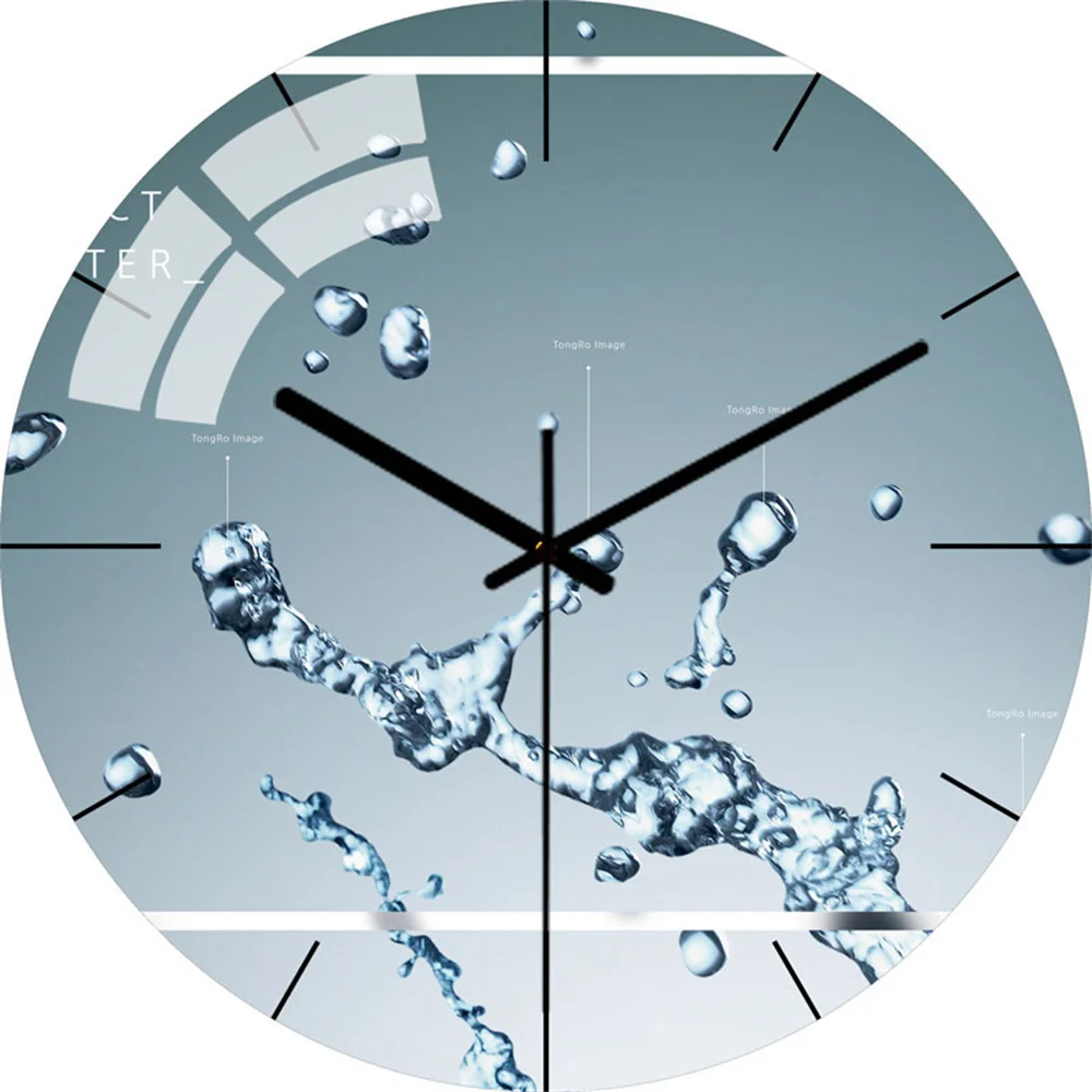 

Настенные часы 3D капли воды 30 см