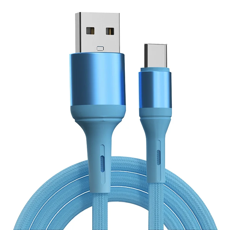 

5A Type C Cable Micro USB Fast Charging Mobile Phone Android Charger Type-C Braided Data Cord For Huawei Mate 30 Xiaomi Redmi