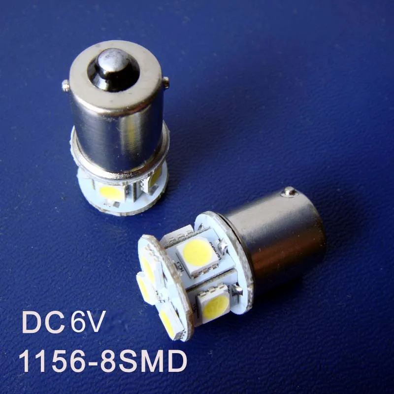

High quality 6V BA15s bulb,1156 6V LED,R5W 6V,R10W 6V Lamp,5007,5008 led 6.3v,1141,BA15s Light Bulb DC6V,free shipping 20pcs/lot