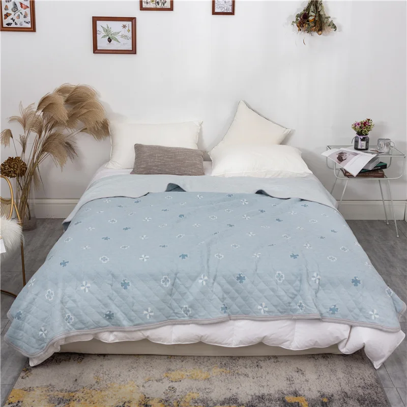 للبيع لحاف صيفي من القطن الناعم مسامي ، ملاءة سرير ، أريكة ، غطاء سرير