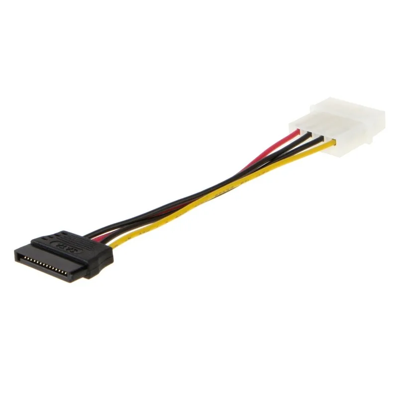 Molex to SATA [5-Упаковка] 4-дюймовый 4-контактный адаптер питания |