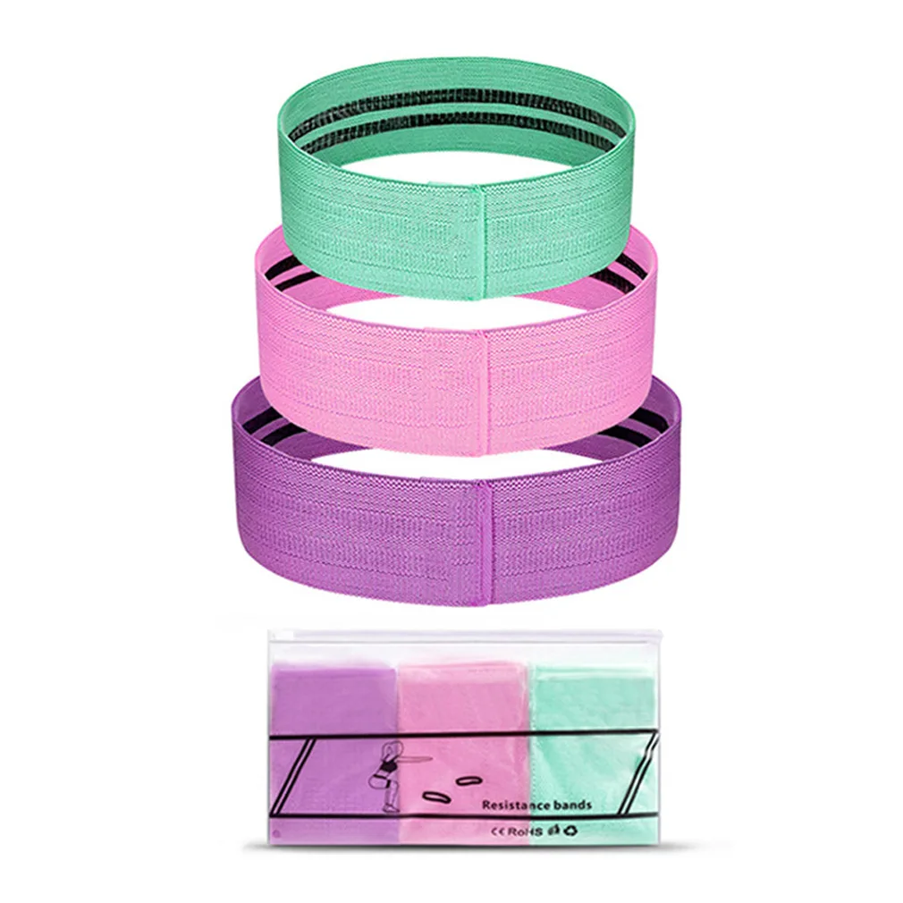

Casaul 3 PCS Gym Fitness Bands Fitness Yoga Accessories Gym Exercise Belt Sport Yoga