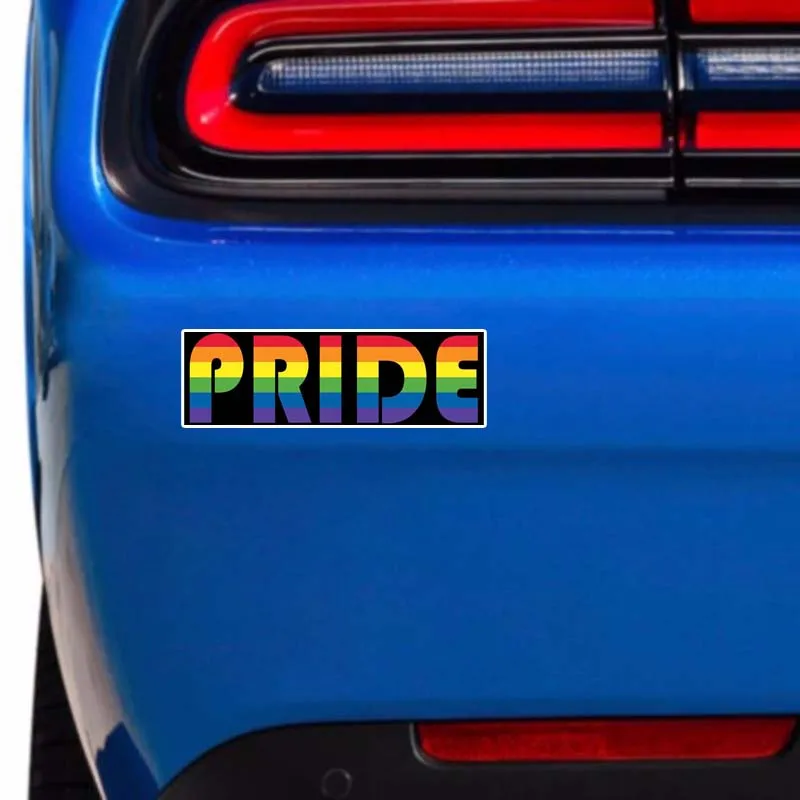 Модная Автомобильная наклейка Aliauto Pride Радужный декор для гомосексуалистов ПВХ с