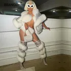 Женские туфли на шпильке-шпильке, прозрачные туфли из твида с острым носком, эластичные боты до бедра, банкетные ботинки на высоком каблуке, весна 2022