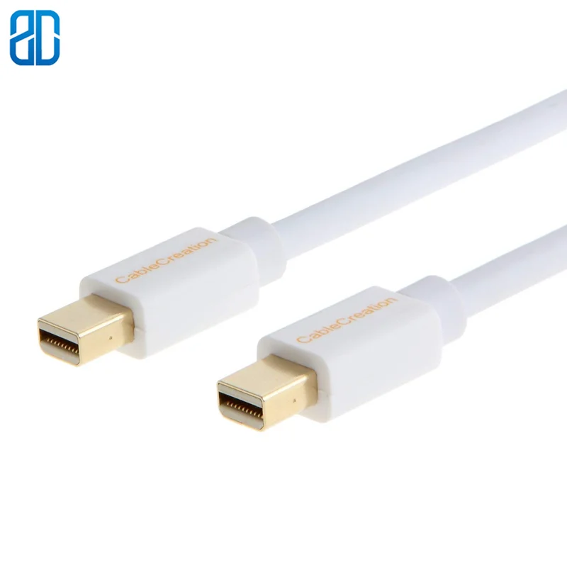 Мини DP к кабель Mini DisplayPort адаптер конвертер совместим с Dell U3415W/U2414H AH IPS/U3014 4K MacBook