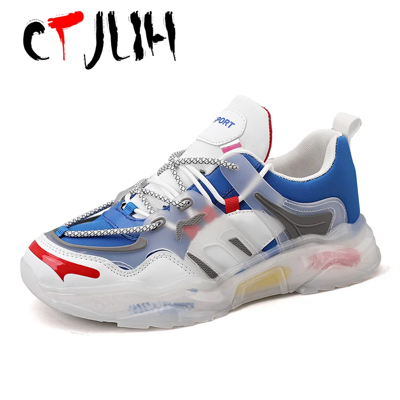 

CTJLIH Men Casual Sneaker for 2022 Microfiber Sports Running Shoes Lightweight Original Design Breathable and Comfortable Shoes