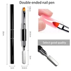 1 шт., Профессиональная УФ-Гелевая Кисть для наращивания ногтей