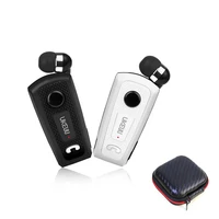finebluenew uk e20 portable business wireless bluetooth headset telescopic type earphone with mic headset call vibration