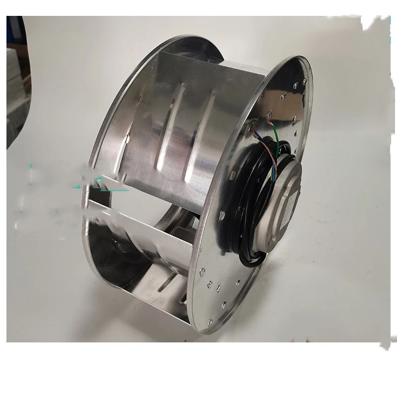 Внешний двигатель ротора обратный центробежный вентилятор колесо алюминиевого