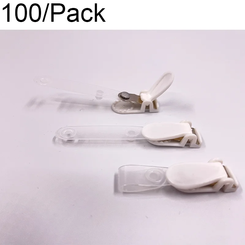 

100 шт./упак. оптовая продажа, высокое качество, дешевый зажим, канцелярские принадлежности для школы, офиса, значок, держатель для удостовере...