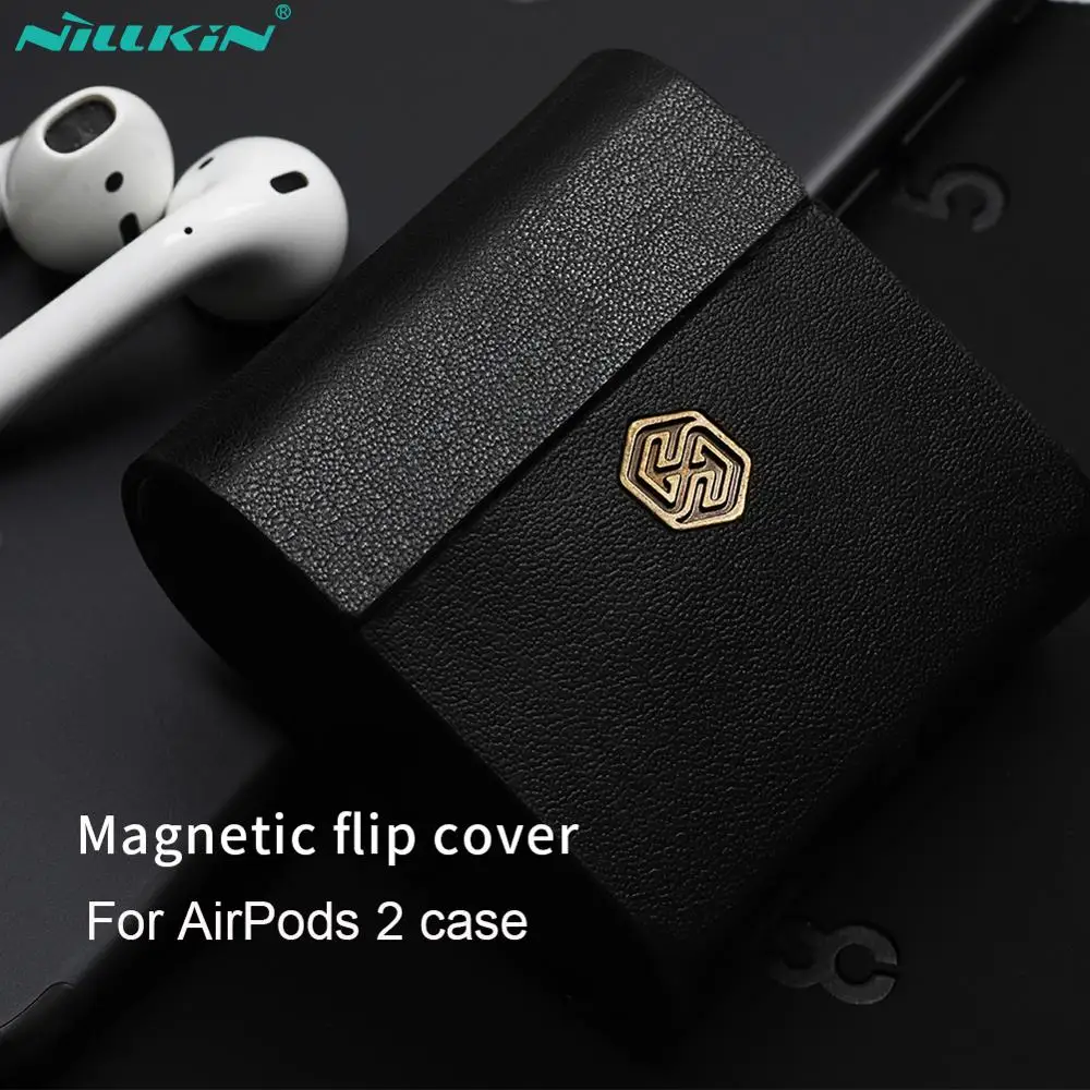 NILLKIN чехол из искусственной кожи для Air Pods Pro 2 беспроводной зарядки наушников