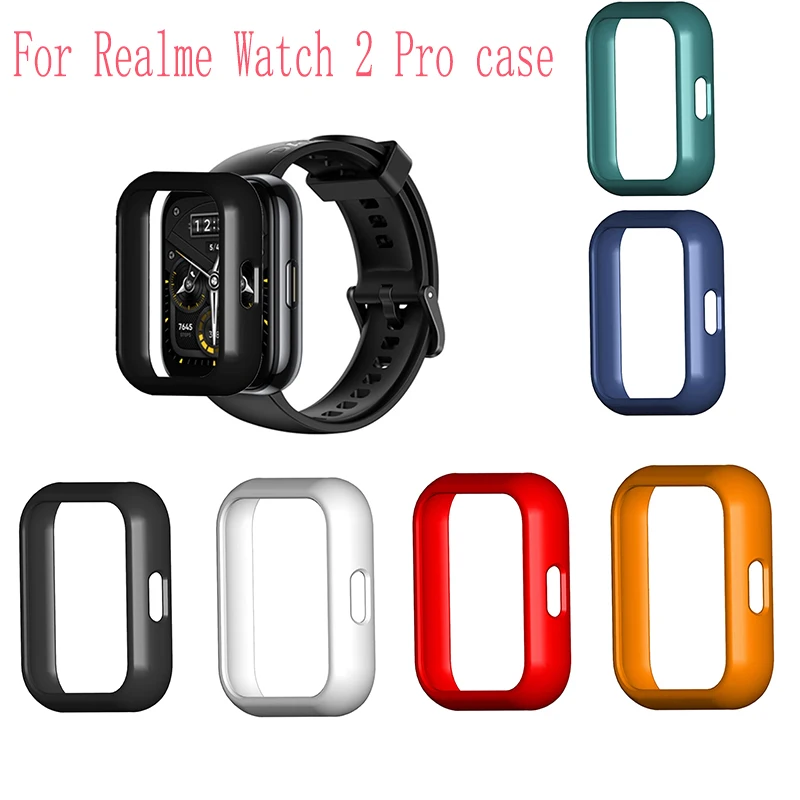 

Модный матовый защитный чехол для Realme Watch 2 Pro, чехол, жесткий корпус для Realme Watch 2 Pro, пластиковая рамка из поликарбоната, аксессуары