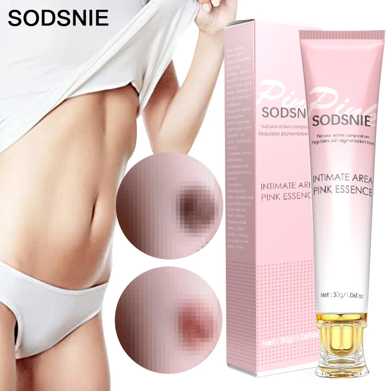 

Intimate Area Pink Essence Remove Lips Nipple Labia Pigmentation Even Skin Tone Private Part Whitening Serum Body Skin Care 30g