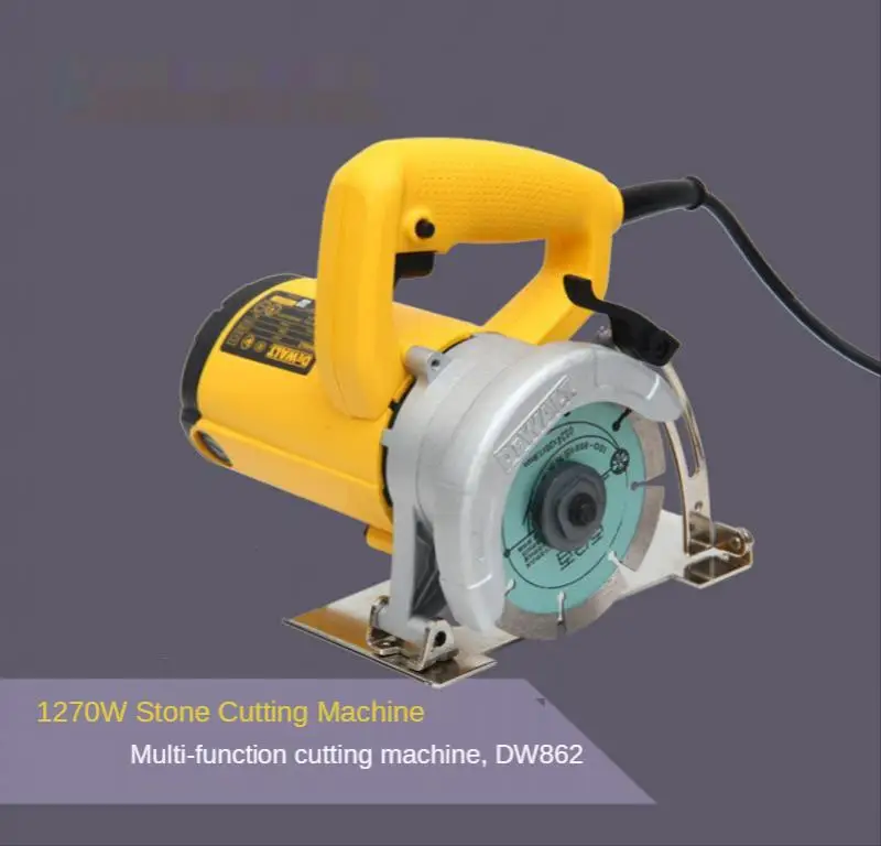 

Portable 110Mm1270W Portable Slotting Machine Cutting Machine Marble Machine 220V