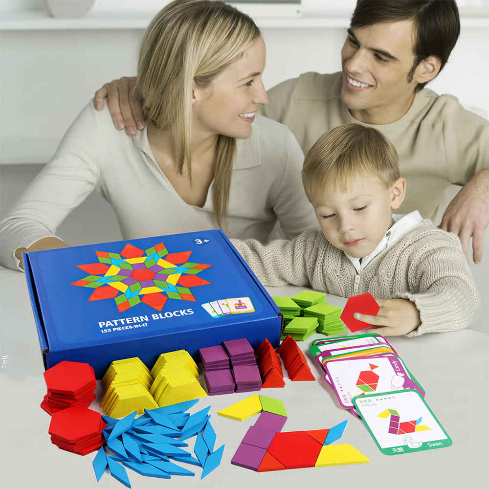 

Лидер продаж, деревянная доска-пазл, набор красочных детских обучающих игрушек Монтессори для детей, развивающая игрушка для обучения