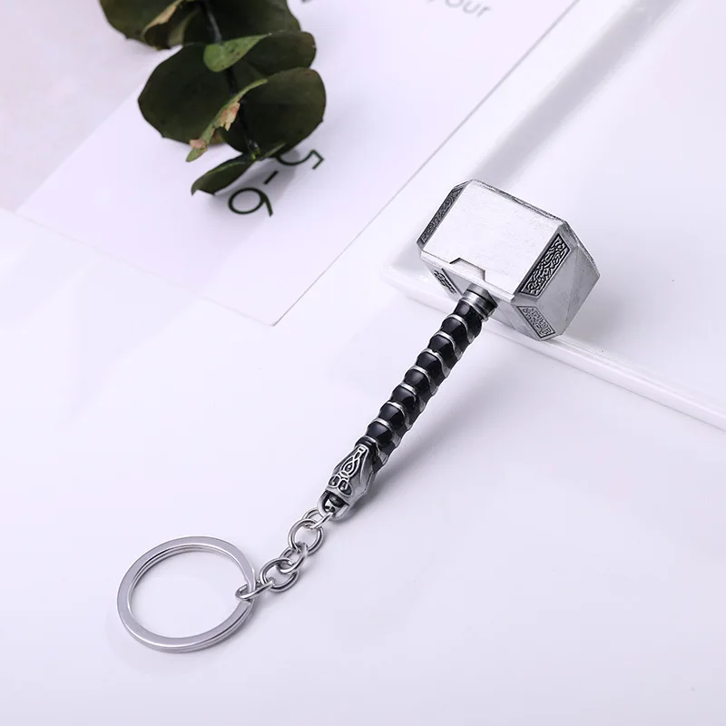 Marvel Raytheon брелок металлический Молот Брелок Мстители окружающие фильмы подарки