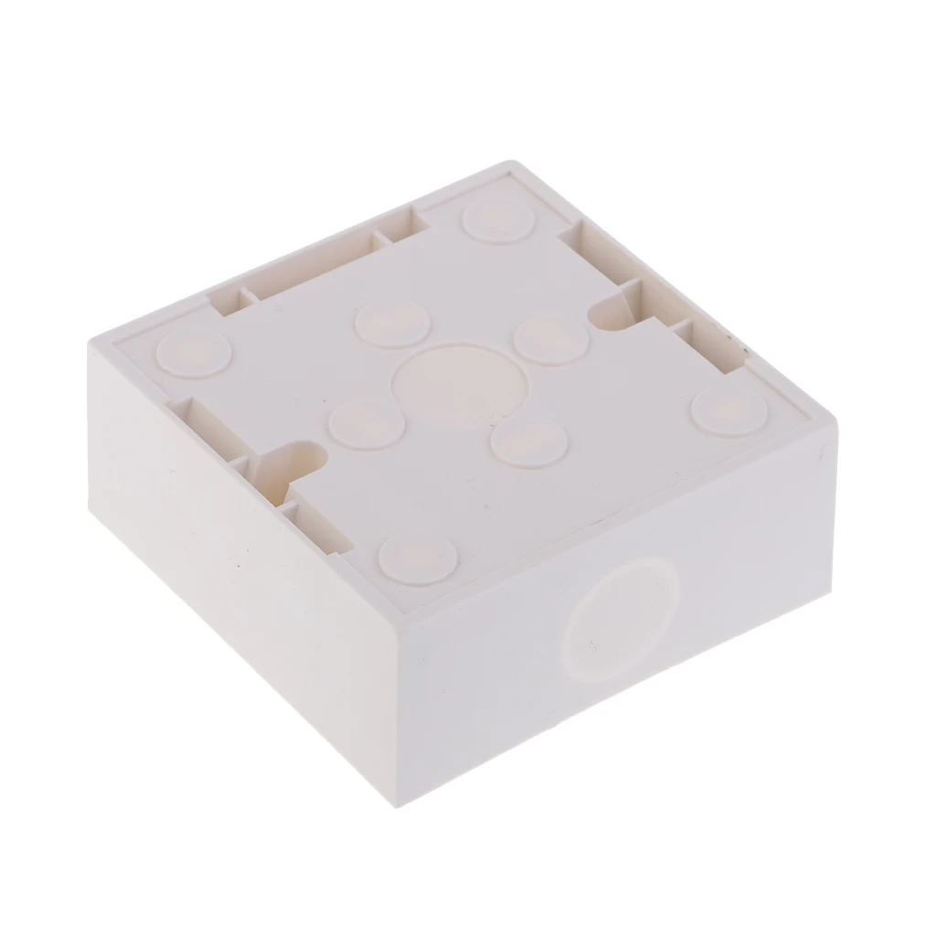 Новинка горячая Распродажа одноместная розетка задняя коробка для RJ45 сетевая