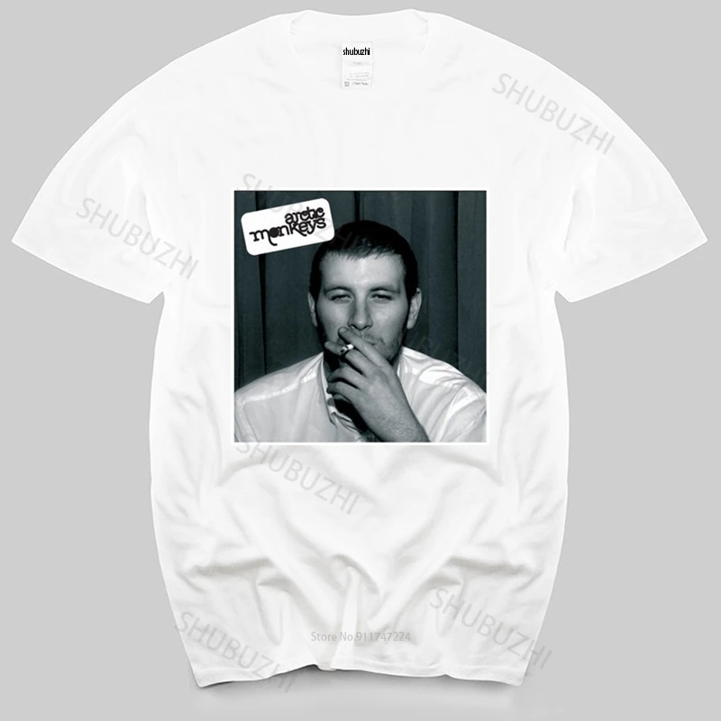 

new arrived men t-shirt summer Arctic Monkeys Whatever People Say I Am, That's What I'm Not T-Shirt male cotton tee-shirt