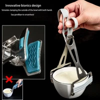 multifunctional household pot clips anti scalding stainless steel bowl clamp plate holder bowl dish tongs anti scalding cooking