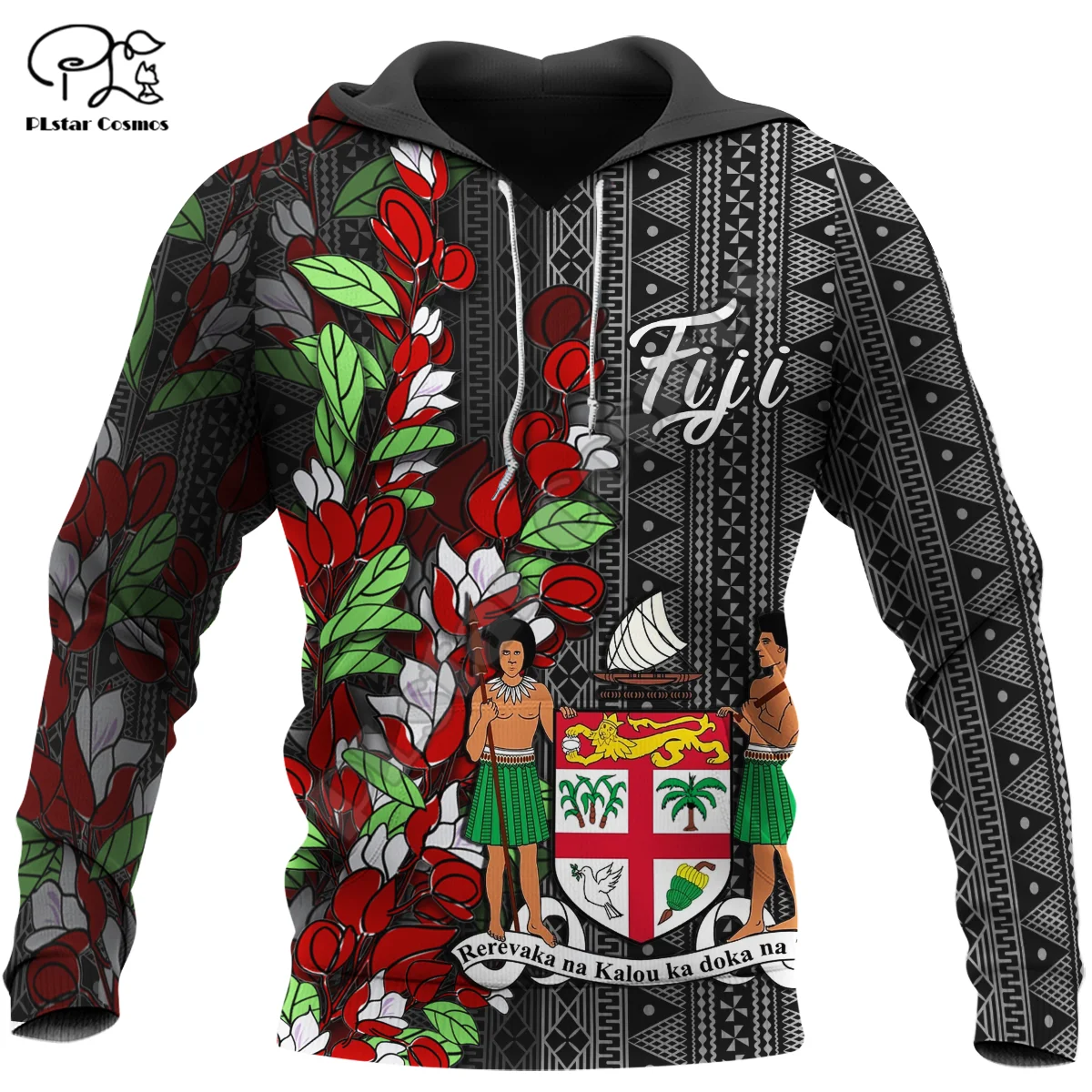 

PLstar Cosmos Fiji National Emblem Culture 3D Printed Fashion Hoodies Sweatshirts Zip Hooded For Men/Women Casual Streetwear F03