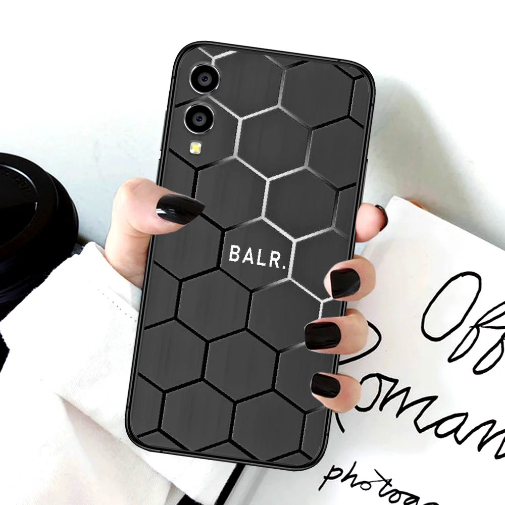 

BALR Luxury Brand Phone Case For Huawei Honor 6A 7A 7C 8 8A 8X 9 9X 10 10i 20 Lite Pro Play black Bumper Trend Funda Luxury
