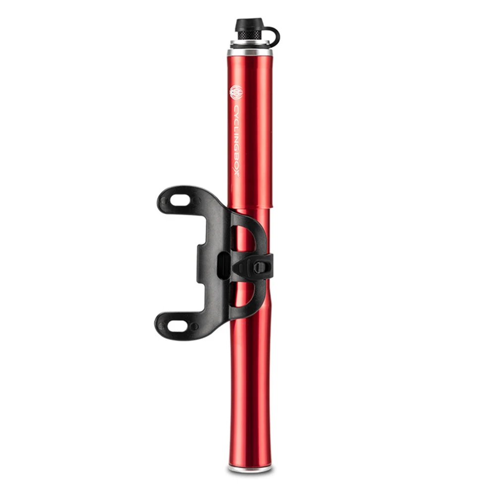 

Mountain bike bicycle pump mini portable high pressure 120PSI air pump with hidden hose tire universal air nozzle air pump