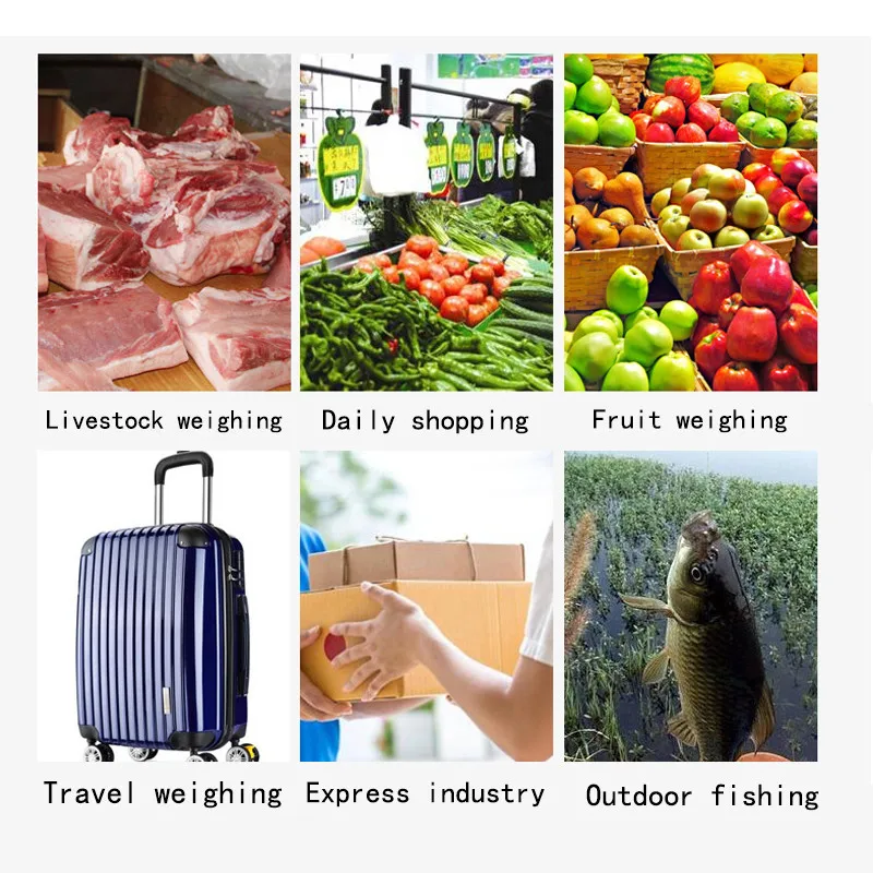 

75kg/10g Digital Scale With Tape For Luggage Travel Weighting Steelyard Hanging Electronic Hook Scale Weight Tool Backlight LCD