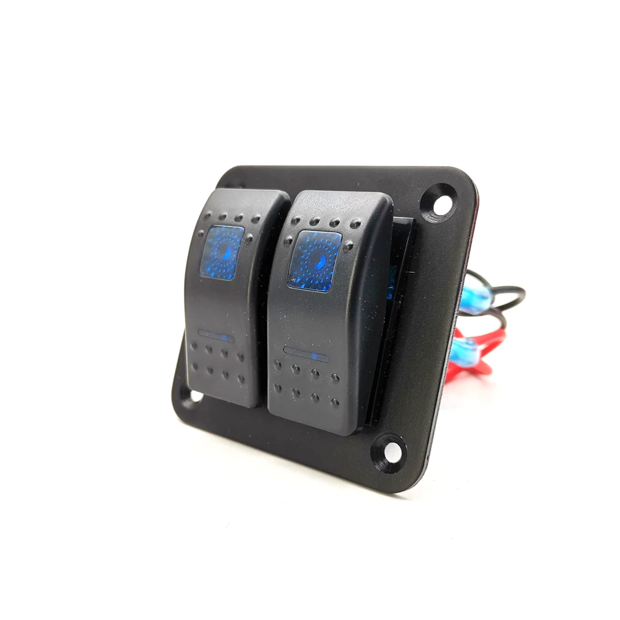 Панель с двумя светодиодными лампами 12 В + 24 В