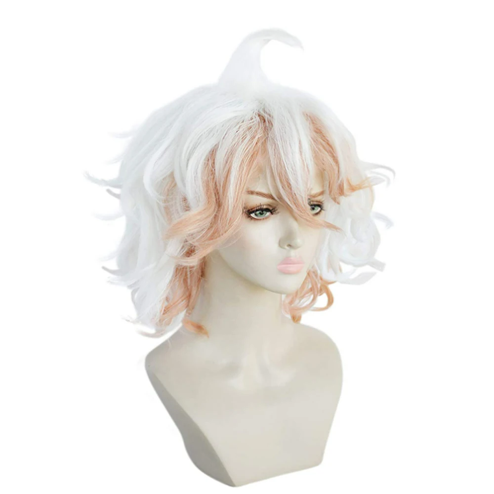 Парик из коротких вьющихся синтетических волос с шапочкой | Тематическая одежда