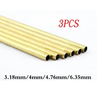 3pcs 3 18mm4mm4 76mm6 35mm felx cable shaft sleeve copper tube length 150200300mm bushing spare parts for rc boat