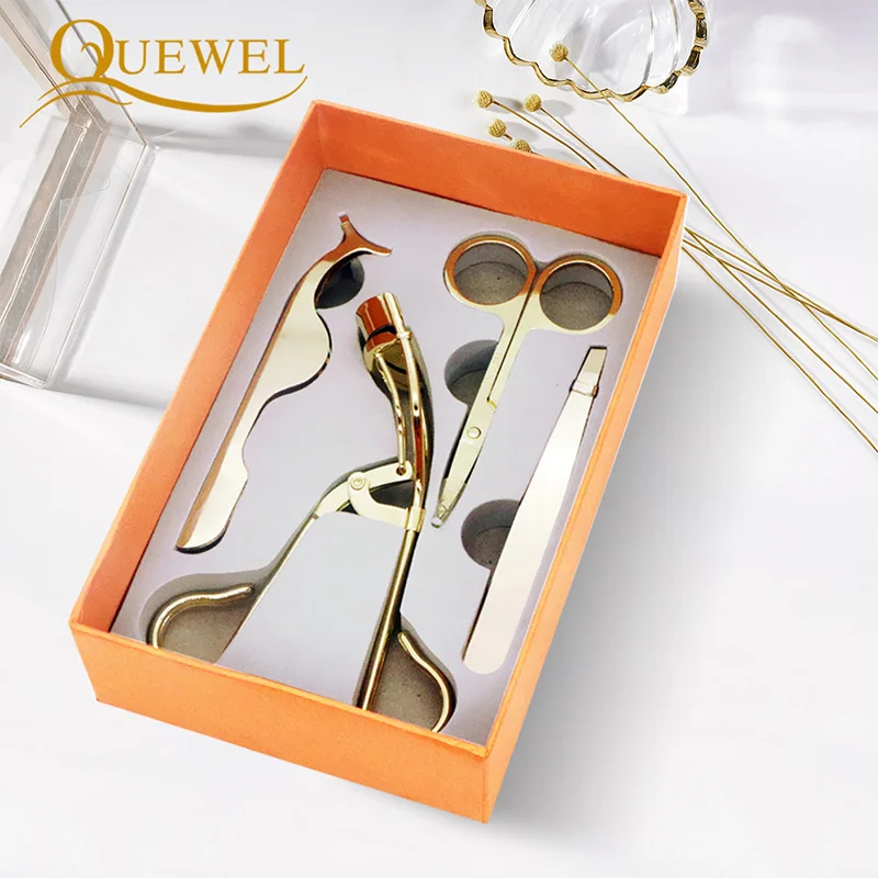 Щипцы для завивки ресниц Quewel искусственные ресницы щипцы профессиональные