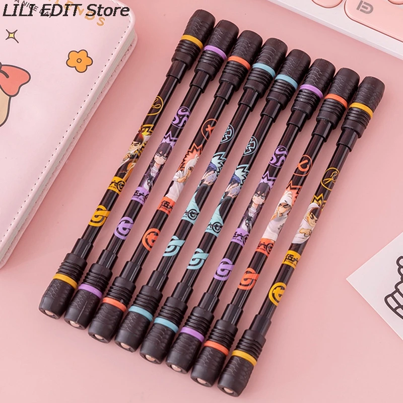 

1PC Penspinning Non Slip Coated Spinning Pen Champion Rolling Pen Ball Point Improve Chile'S Learning Office Supplies