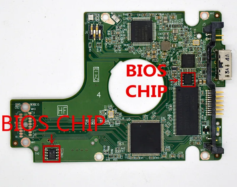 WD5000BMVW WD10JMVW HDD PCB/логическая плата/2060 771801 002 REV A 2060 P1 / 002|Промышленные компьютеры и