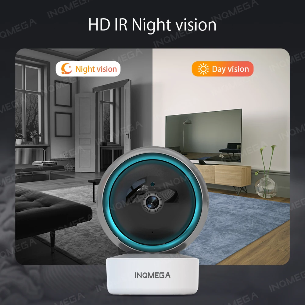 Умная спасательная камера для помещений INQMEGA 1080P TUYA беспроводная видеонаблюдения