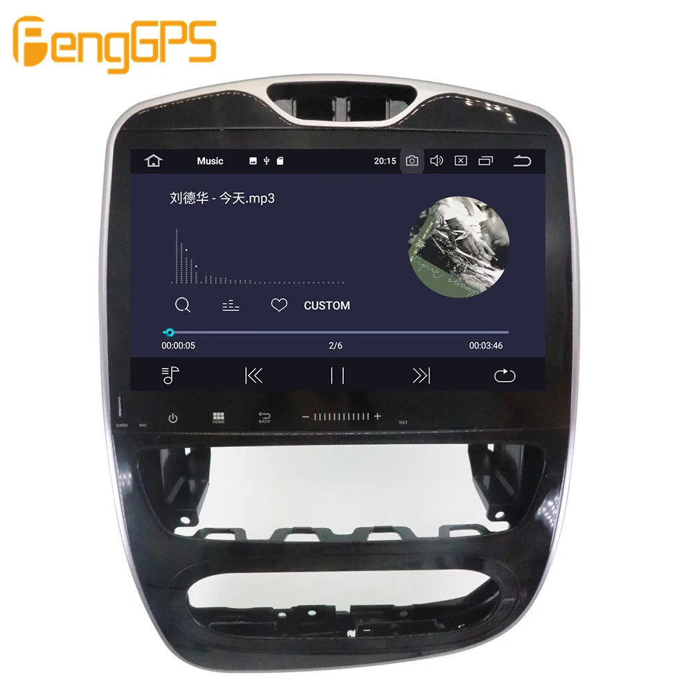 Android 9.0 PX5 4+64GB car DVD player Built-in DSP Car multimedia Radio For Renault Clio GPS Navigation Audio Video