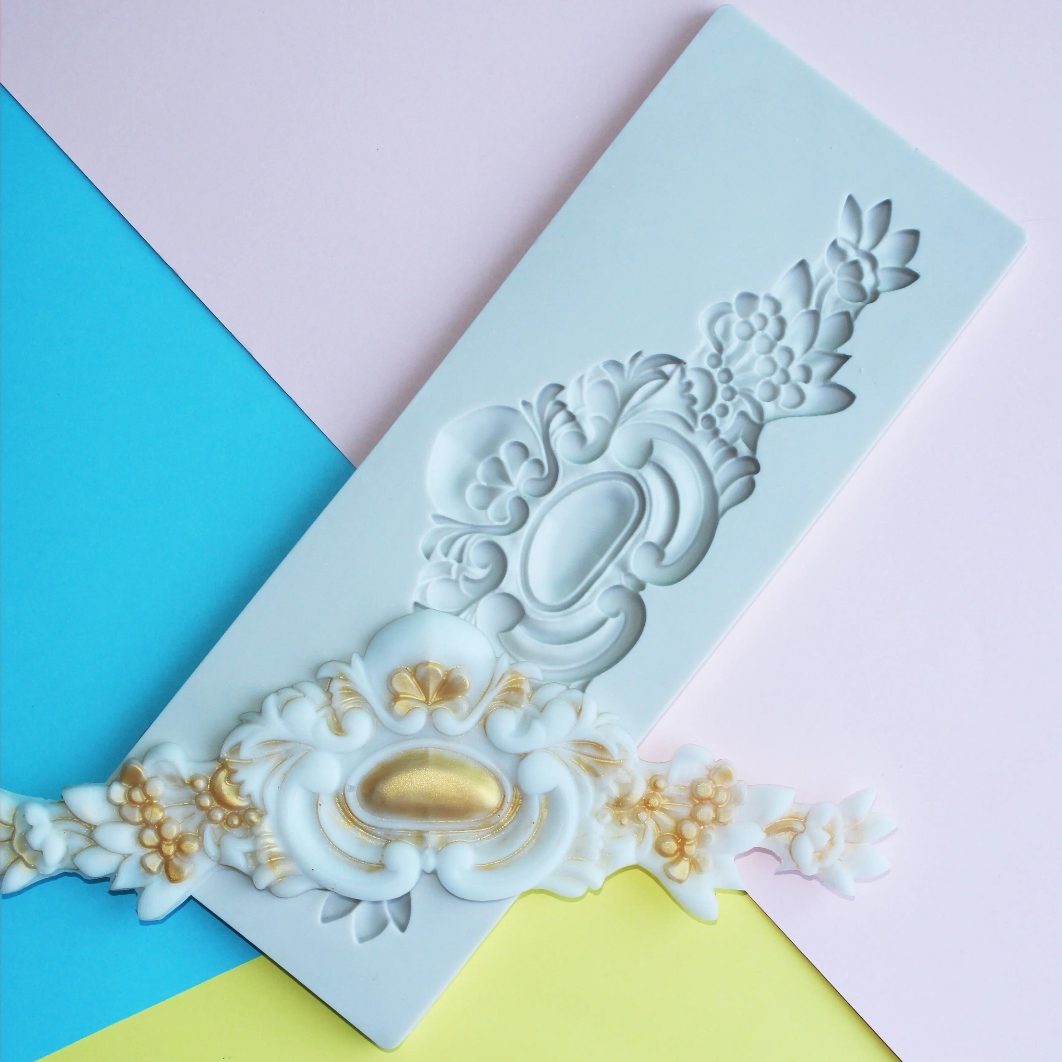

Totem Gemstone Jewelry Crown Silicone Fondant Mould Cake Decor Tools Chocolate Gumpaste Molds, Sugarcraft, Kitchen Gadget